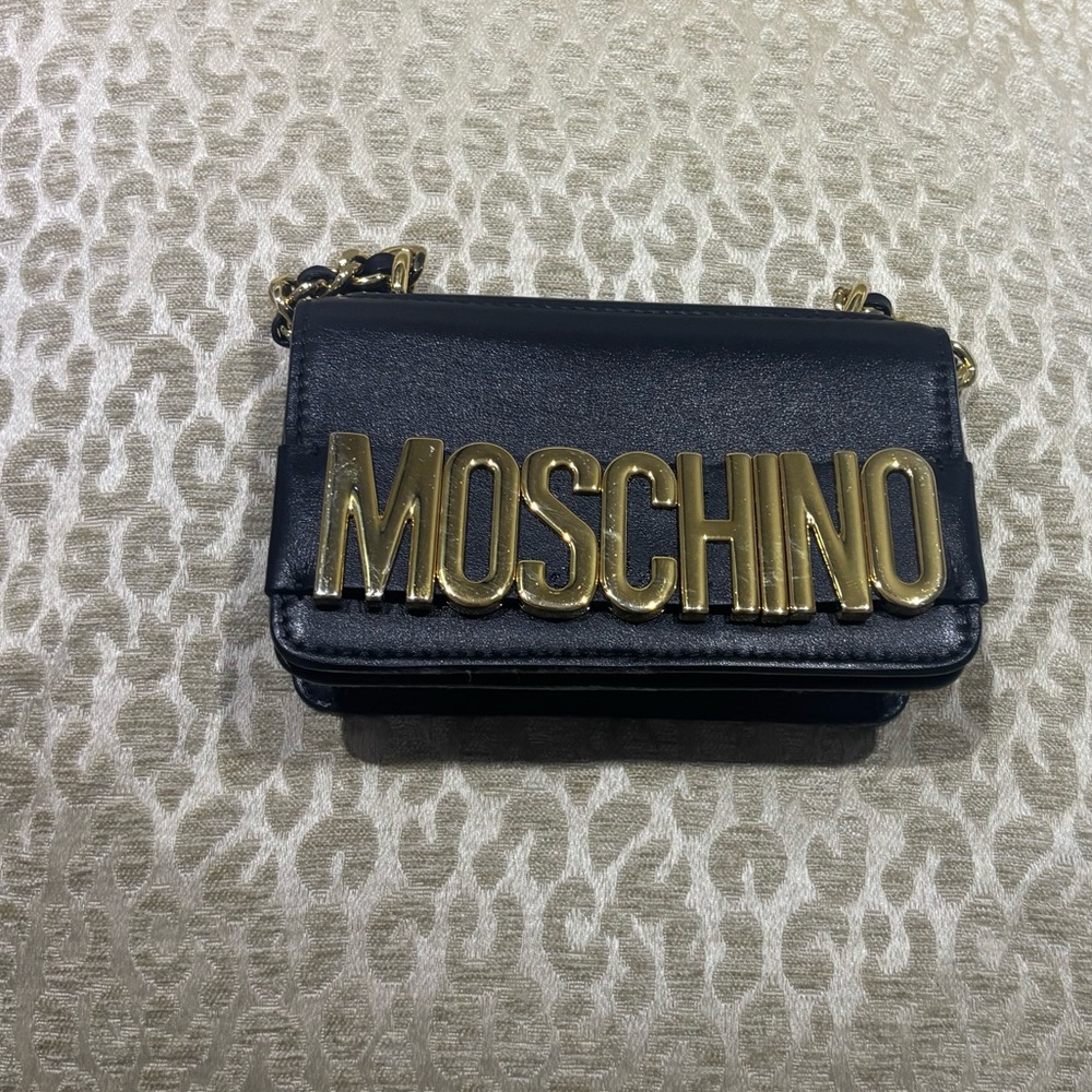 Moschino Black Crossbody bag NWT
